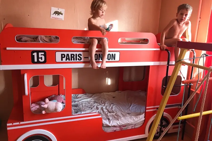 Детские кровати автобусы