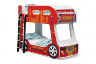 Кровать двухъярусная Hoff London Bus - отзывы и обзоры покупателей 2023