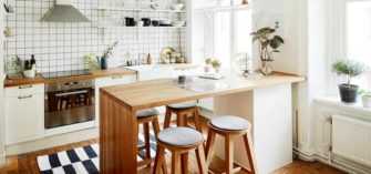 Оформление дизайна белой кухни в скандинавском стиле 40+ фото и идеи