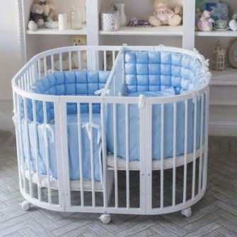 Кроватки для двойни как выбрать идеальную модель для Ваших малышей