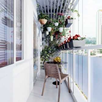 Тенденции дизайна балкона и лоджии в 2023 году
