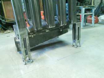 Самодельная печка Ver20 в гараж: реализация простого булерьяна из профессиональной трубы