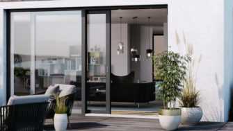 Теплые алюминиевые раздвижные двери комфорт и стиль для вашего дома