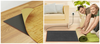 Мобильный теплый пол под ковер уют и комфорт для вашего дома